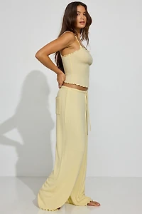 Pointelle Slouchy Pants