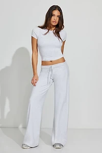 StretchTerry™ Wide Leg Pants