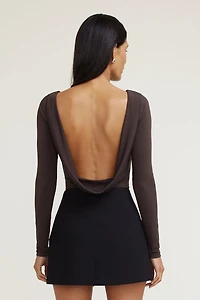 Sculpt Cowl Back Bodysuit