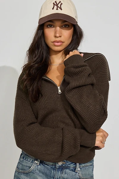 Long Sleeve Supersoft Half Zip Sweater