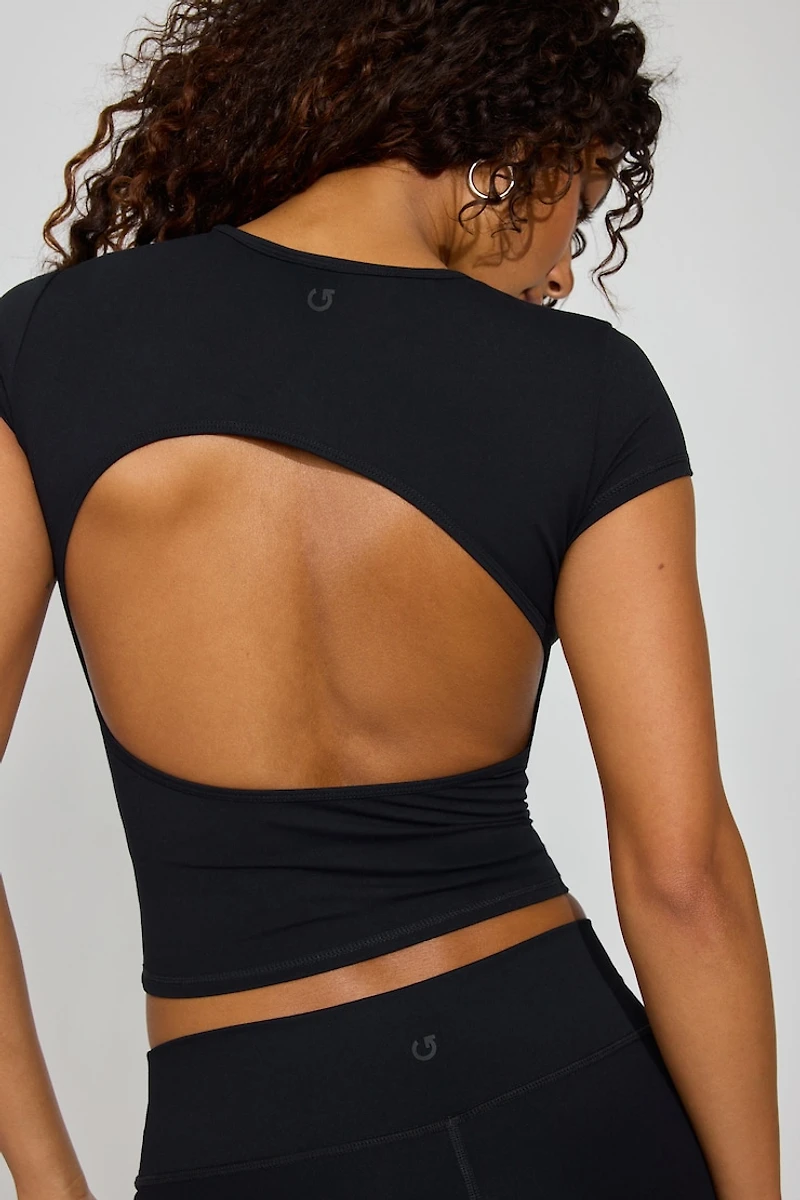 Active Open Back Tee
