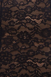 Robe maxi recouverte de dentelle Monet