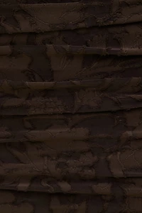 Jacquard Ruched Maxi Dress