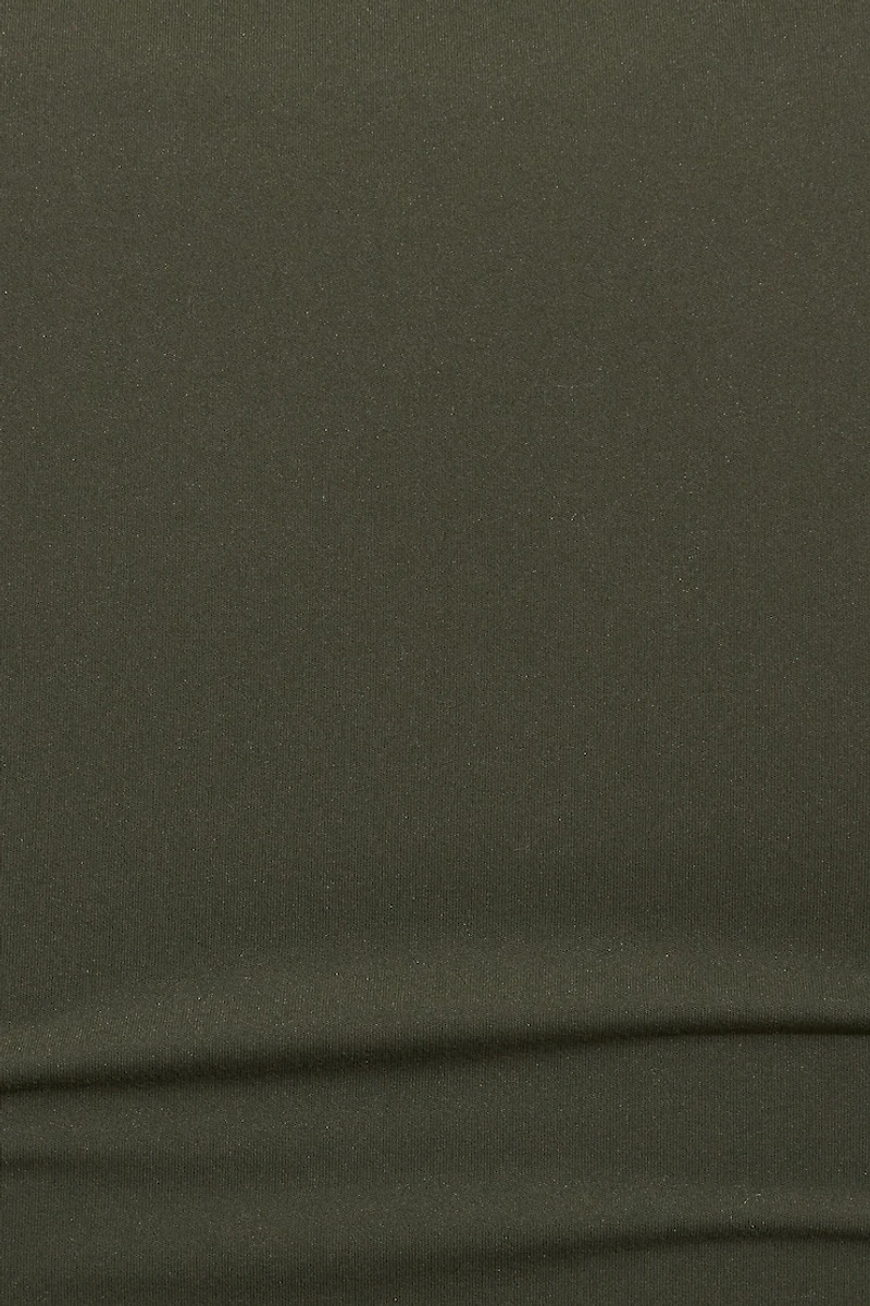 Sleek Crewneck Long Sleeve Top