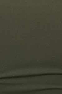 Sleek Crewneck Long Sleeve Top