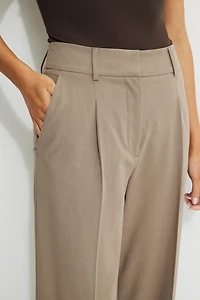 Sofia Pleated Straight Leg Pants