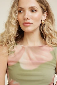 Camisole imprimée en maille Nola