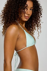 Ring Triangle Bikini Top
