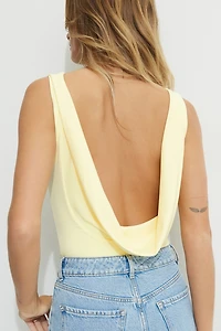 Sculpt Cowl Back Bodysuit