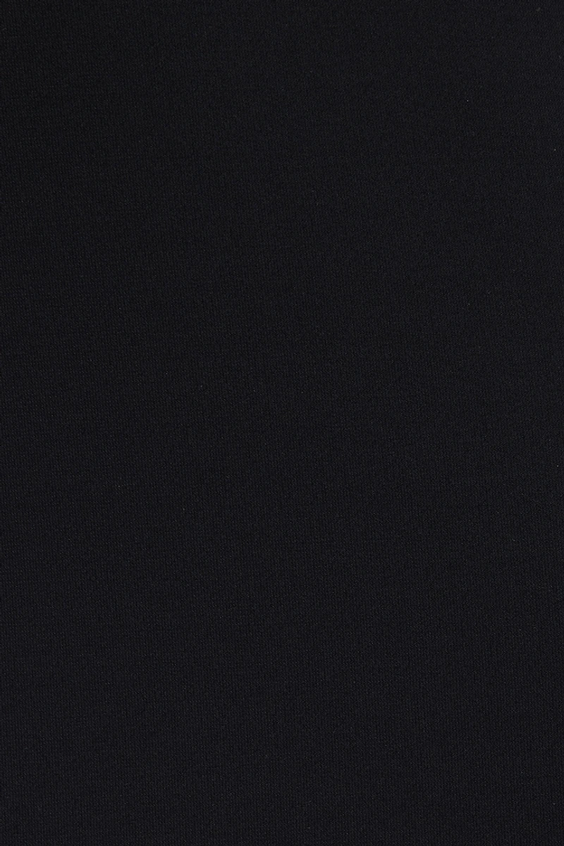 Robe maxi sculptante à dos ouvert