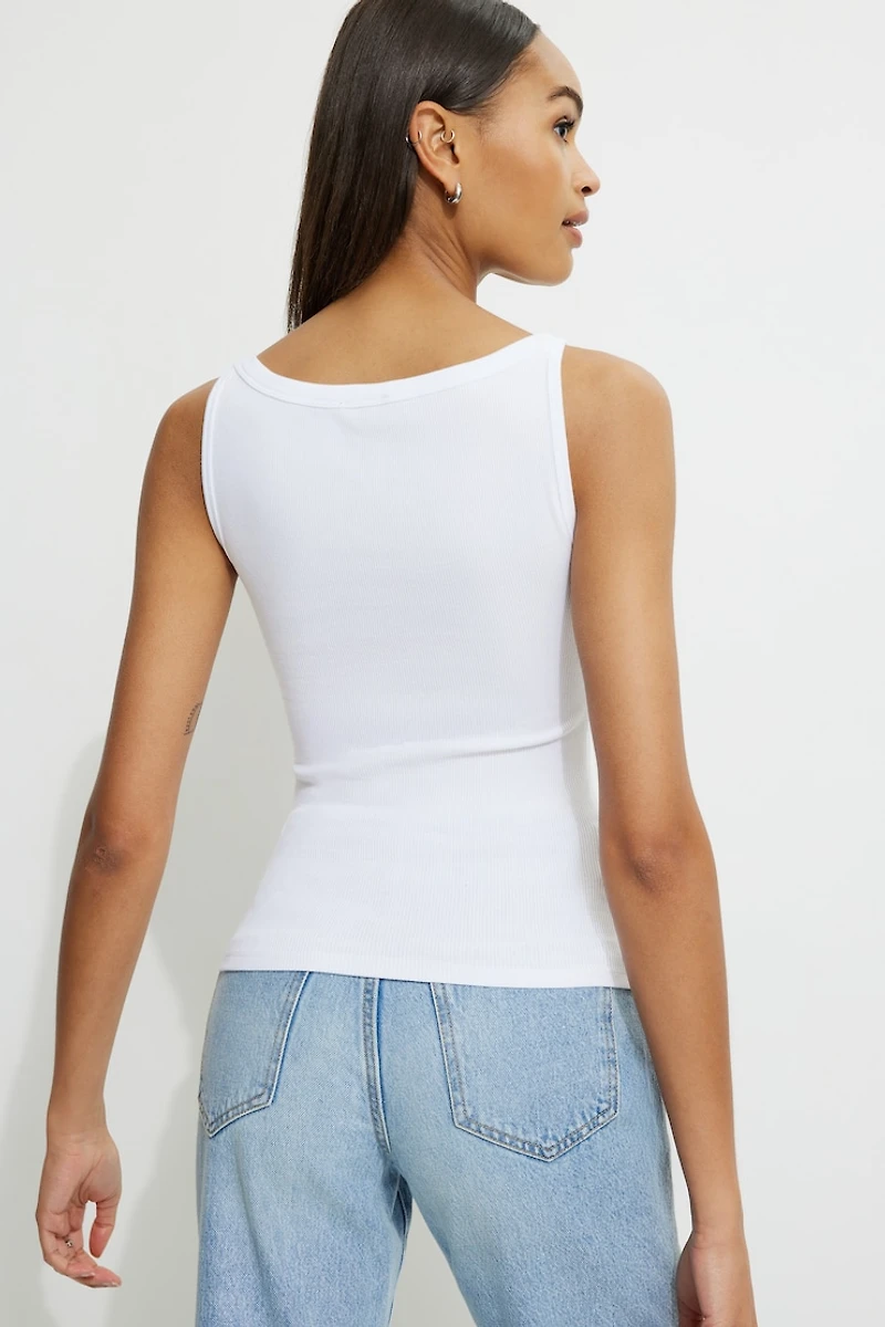 Nola Ribbed Tank Top