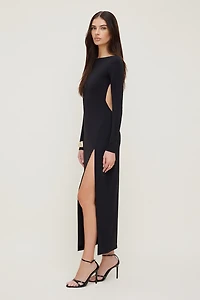 Sculpt Open Back Maxi Dress