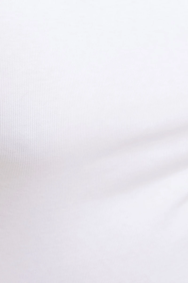 Crewneck Cotton Tank Top