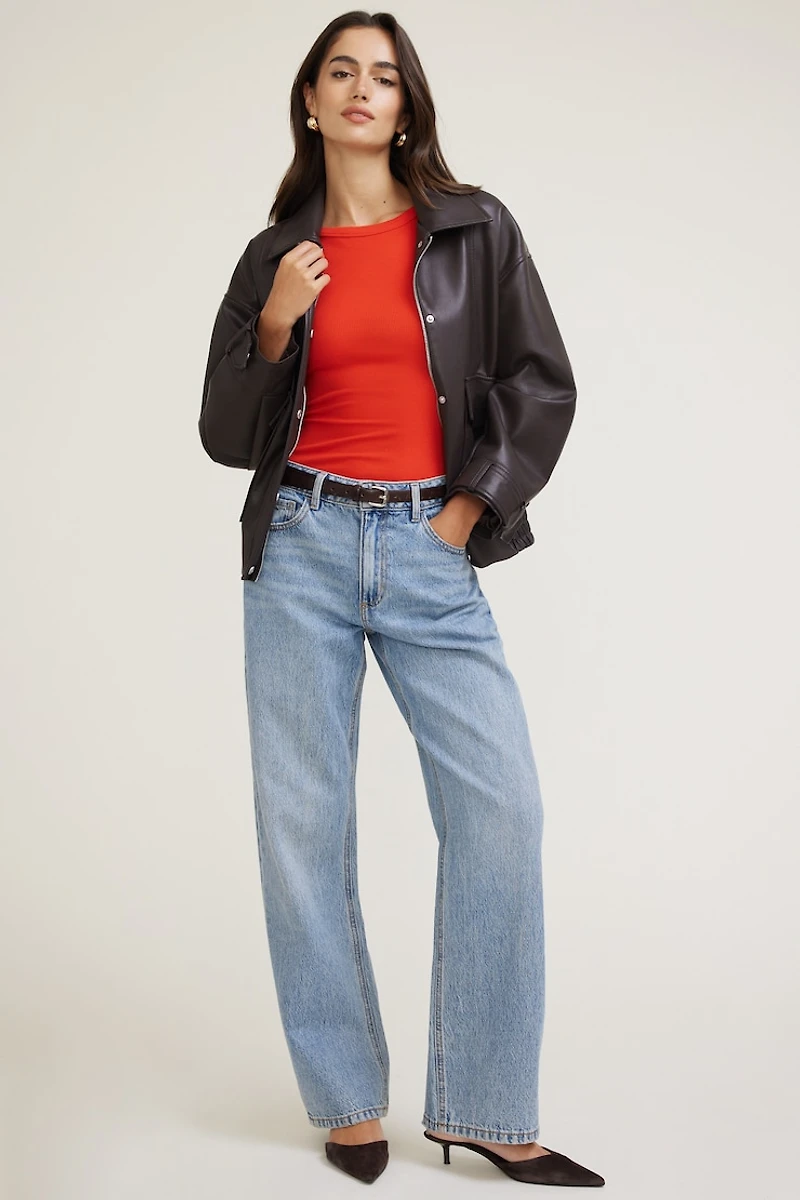 Camisole côtelée Nola