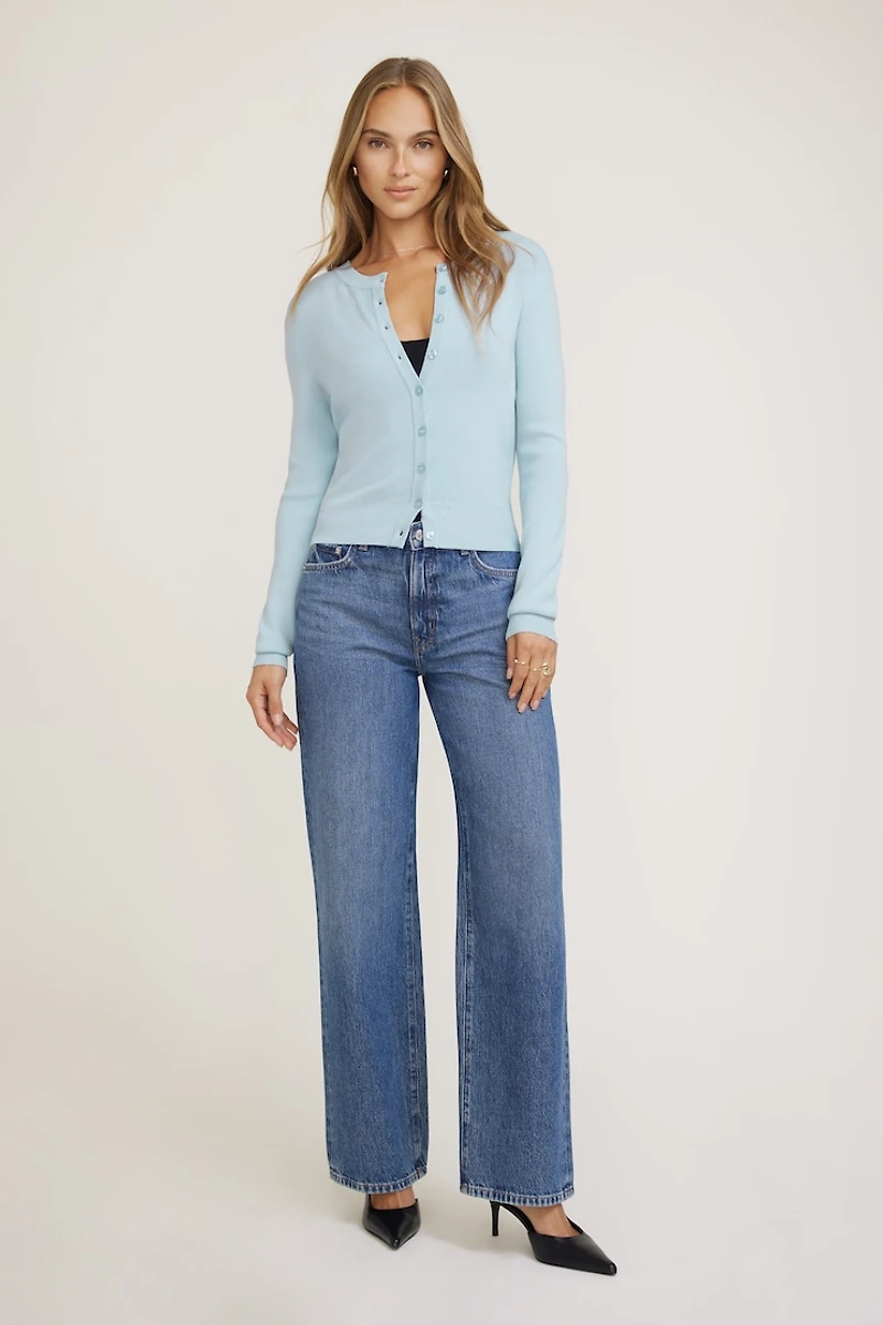 Rebecca Crewneck Cardigan