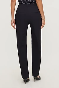 Pintuck Straight Leg Pants