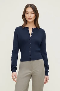 Rebecca Crewneck Cardigan