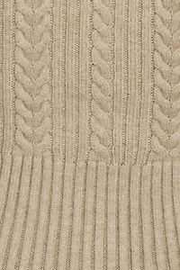 Cable Knit Zippy