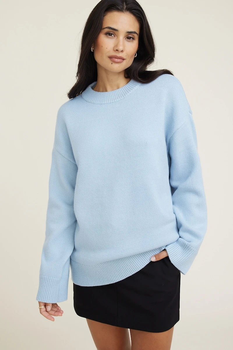 Oversized Crewneck Sweater