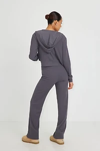 Flared Sleep Rib Pant