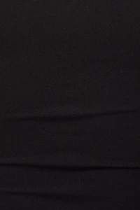 Sleek Crewneck Long Sleeve Top