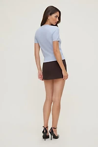 Clara Short Sleeve Sweater