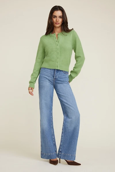 Rebecca Crewneck Cardigan