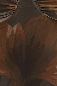 Monet Mesh Maxi Dress