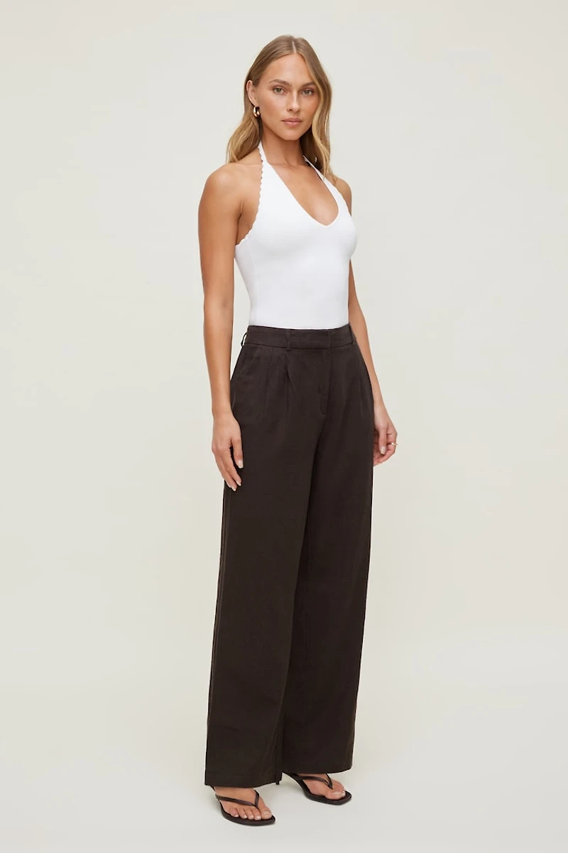 Alex Linen Wide Leg Pants