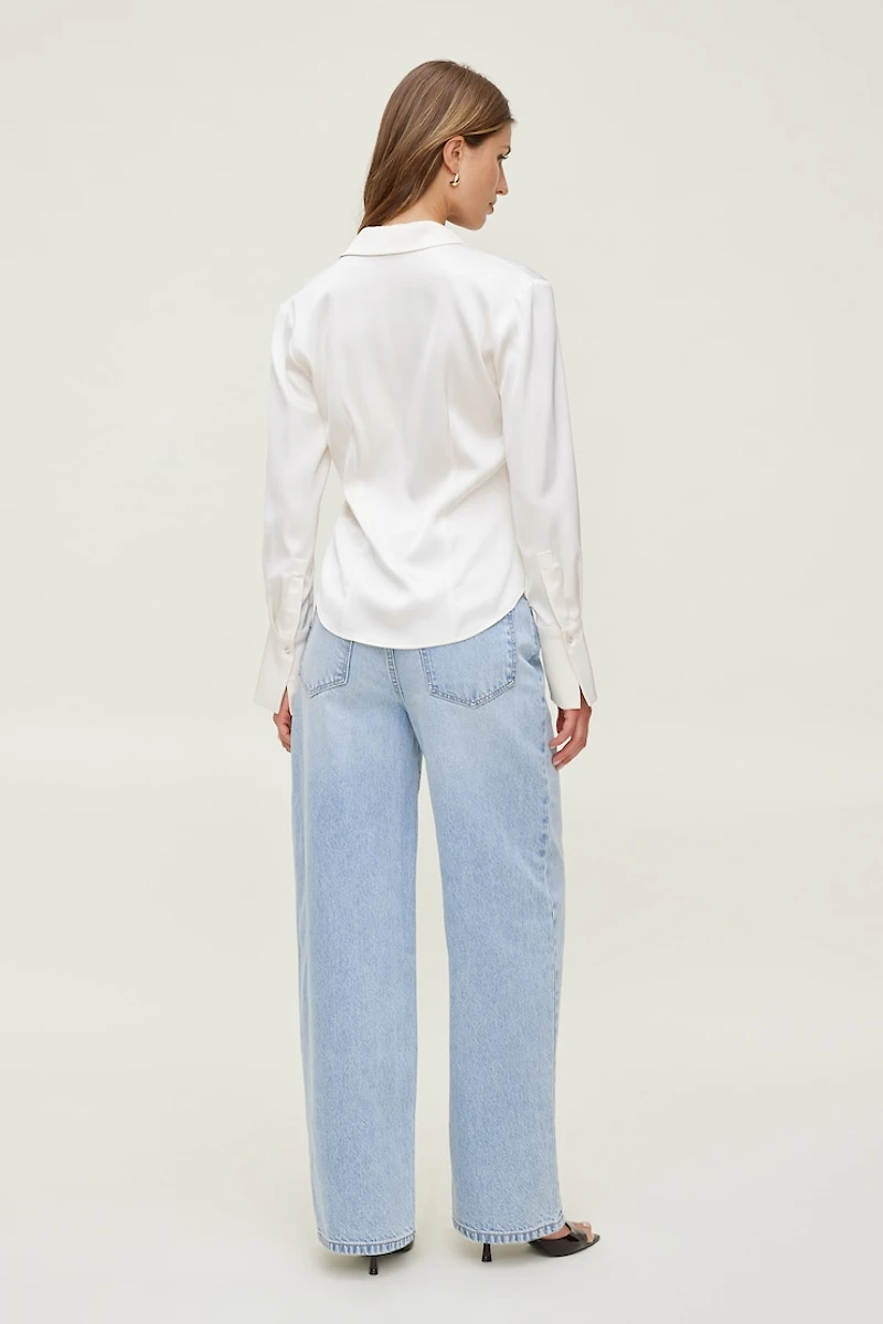 Rowan Mid Rise Baggy Wide Leg Jeans