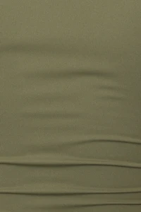 High V-Neck Sleek Top