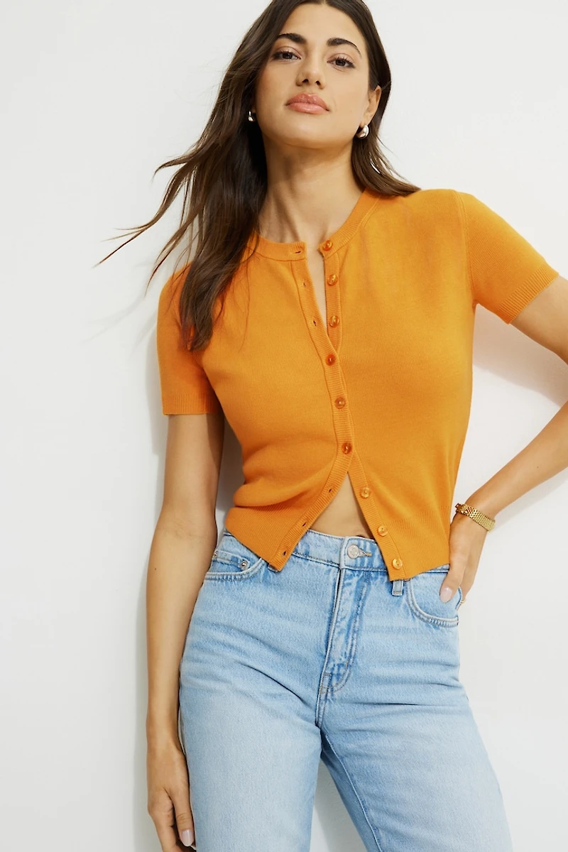 Becca Short Sleeve Cardigan