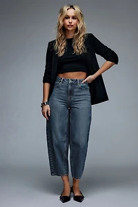 Jean à taille haute et jambe ballon Blair