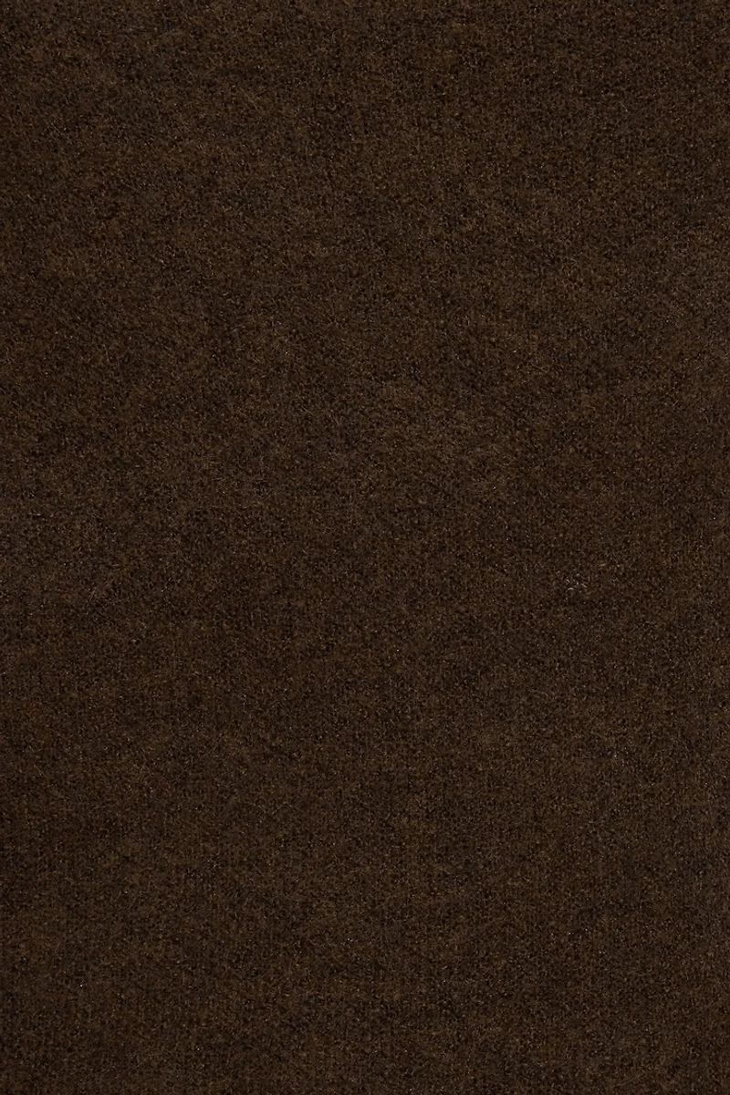 Long Sleeve Spongy Crewneck Sweater