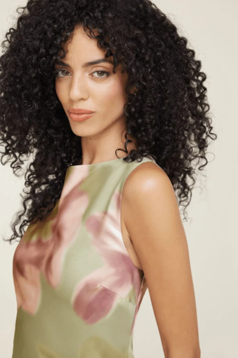 Liora Satin Maxi Slip Dress