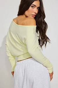 Rae Asymmetric Fine Sweater