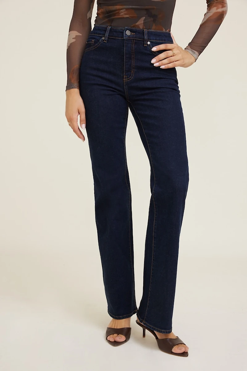 Elodie Stretch High Rise Bootcut Jeans