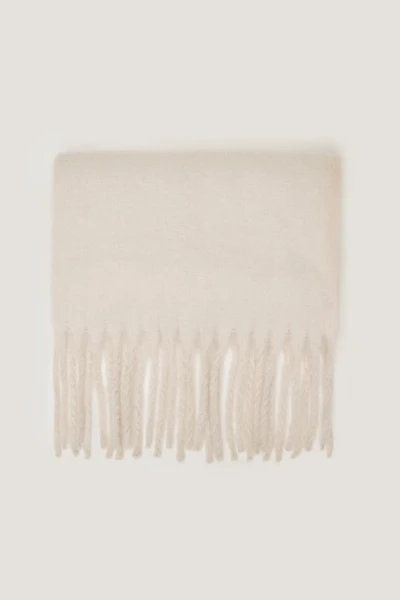 Oversized Fringed Scarf