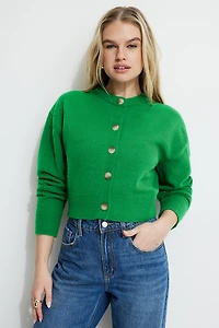 Cardigan à col rond Catherine Heavenlyarnᴹᶜ