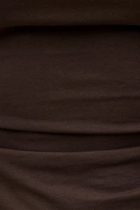 Andrea Shirred Jersey T Shirt