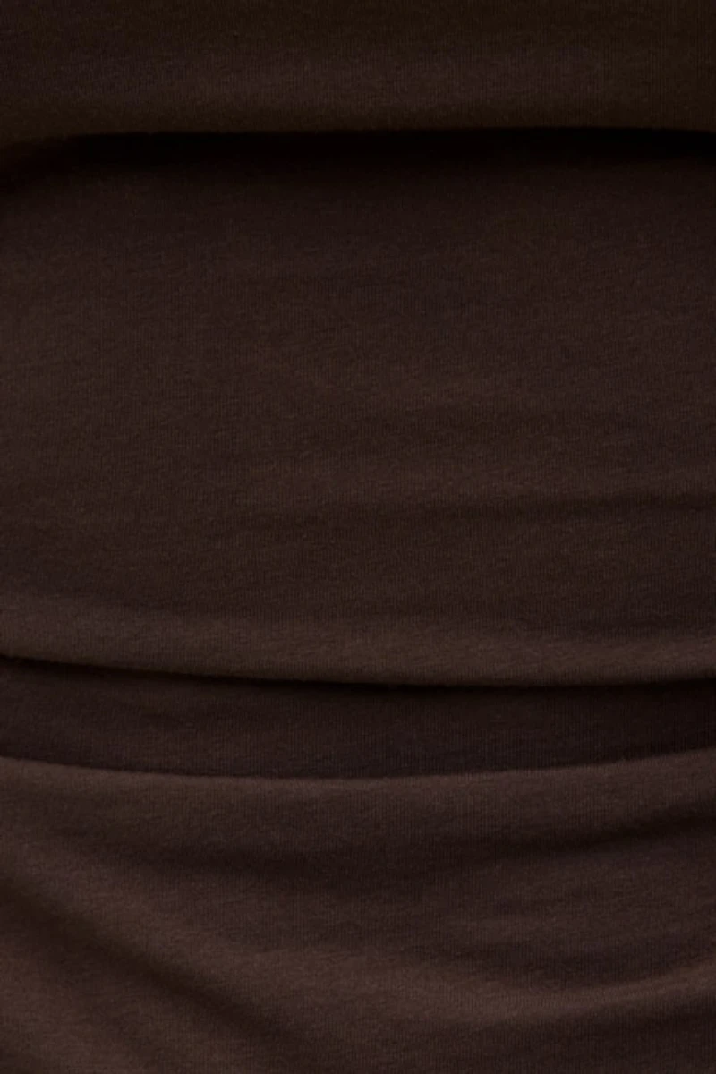 Andrea Shirred Jersey T Shirt