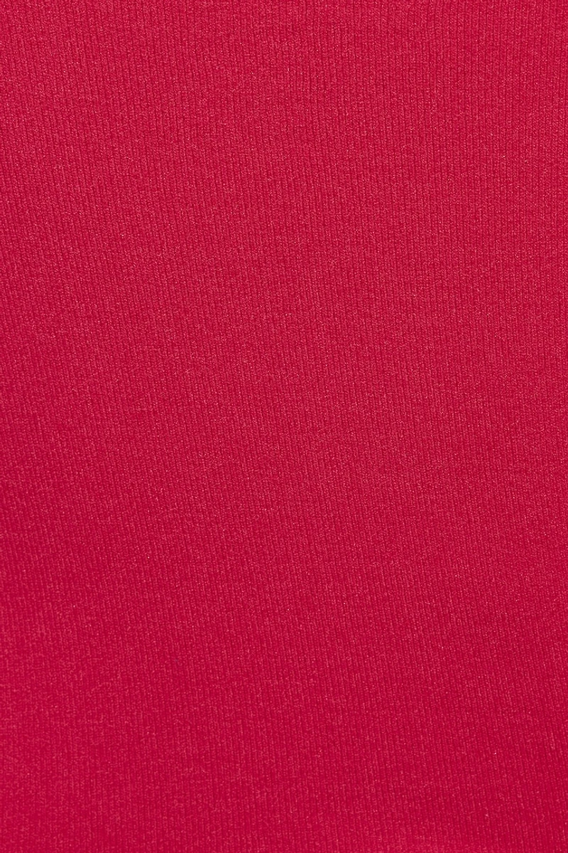 Seamless Lace Trim Cami Top