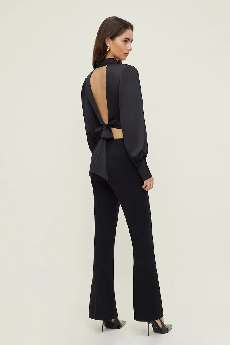 Frankie Tailored Slim Bootcut Pants