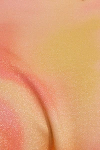 Metallic Ring Triangle Bikini Top