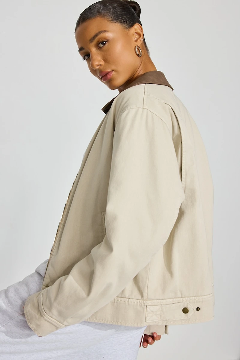 Blouson utilitaire en twill