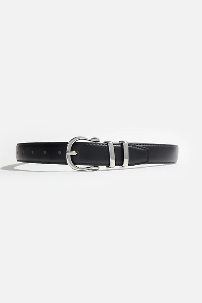 Classic Faux Leather Belt