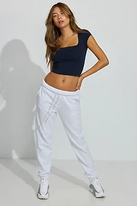 Portia Square Neckline T Shirt