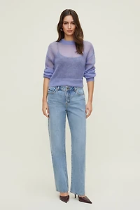 Premium Mohair Balloon Sleeve Sweater