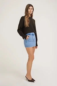 Josefine Denim Mini Skort