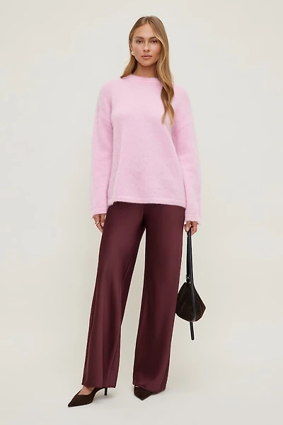 Premium Mohair Wide Sleeve Sweater